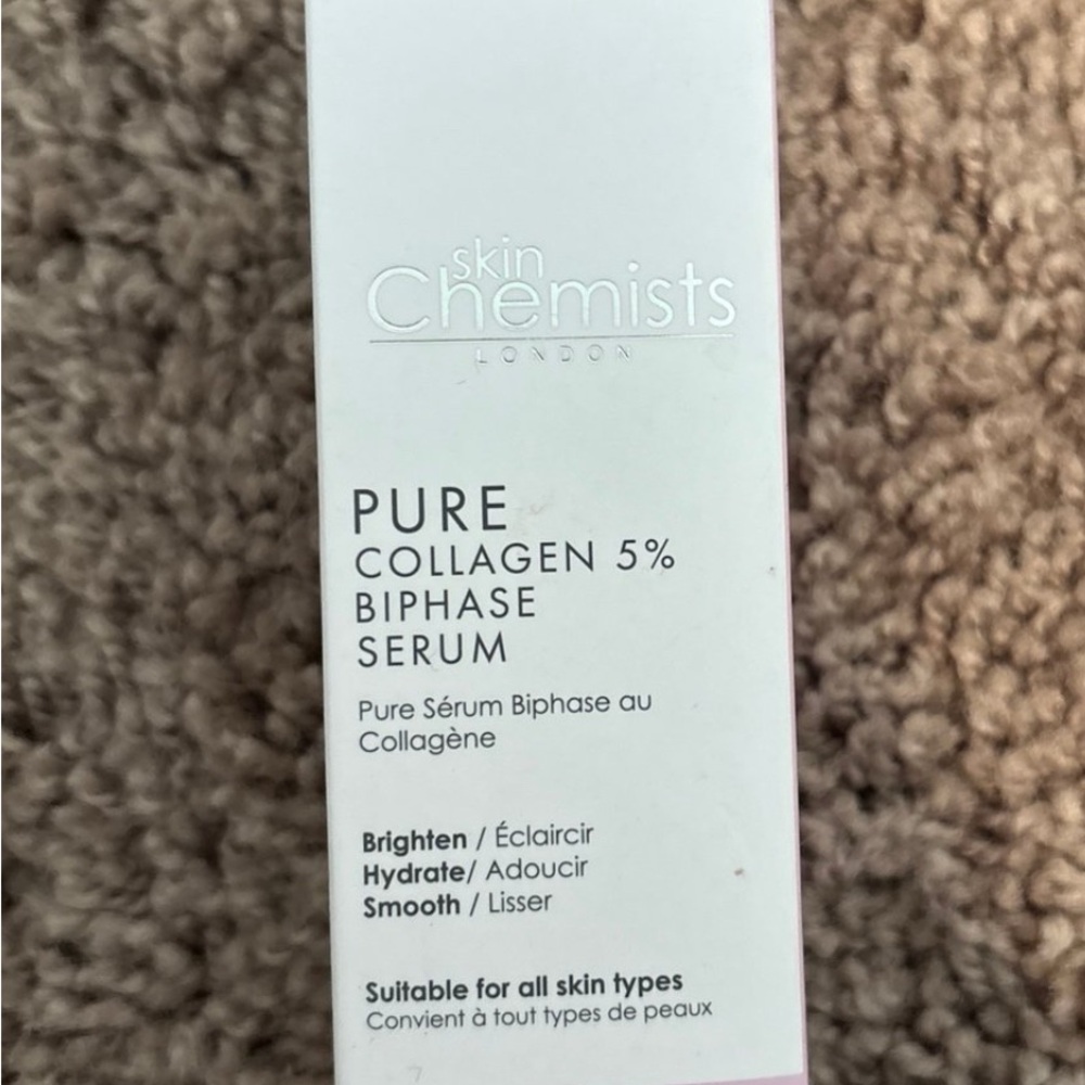 Skin Chemists Pure Collagen 5% Biphase Serum - White